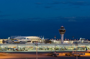 Europcar Car Rentals at Munich International Airport مطار ميونخ